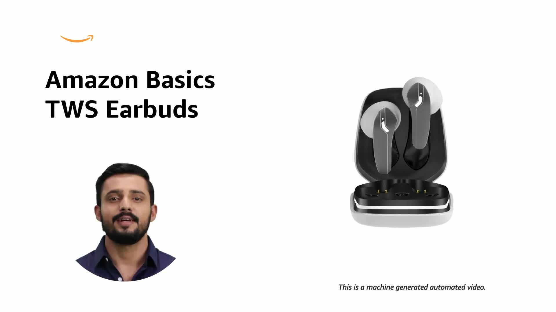 amazon basics True Wireless in-Ear Earbuds with Mic, Quad